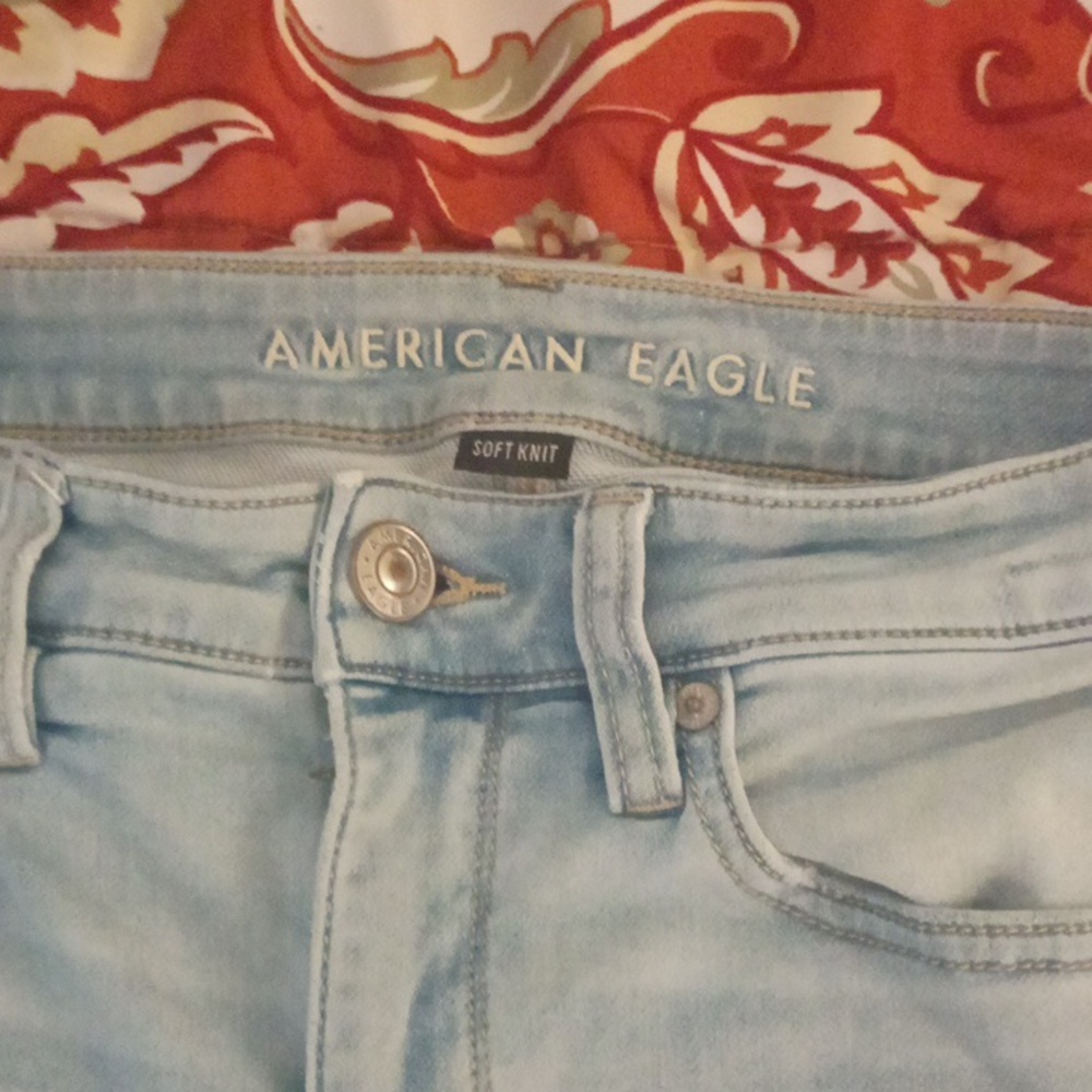 Light blue American Eagle Skinny jeans